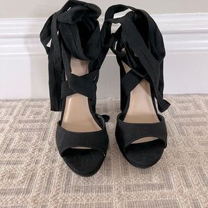 WILD DIVA Platform Open Toe Shoes
